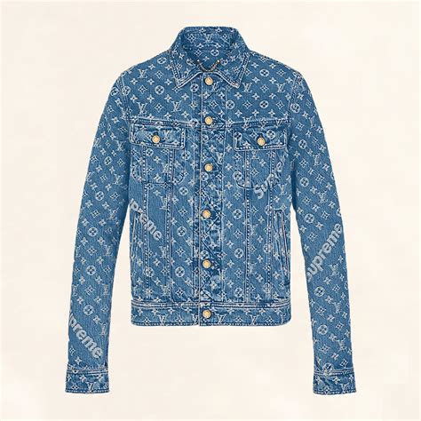 louis vuitton monogram jacket replica|louis vuitton monogram denim jacket.